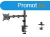 GEMBIRD Adjustable desk mounted double monitor arm 17-32inch