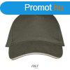 Uniszex pamut 5 paneles baseball sapka, SOL&#039;S SO005