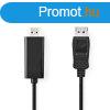 Nedis CCGL37100BK10 Display port dug - HDMI dug kbel 1080