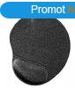Gembird MP-GEL-BLACK zsels csukltmaszos Egrpad Black