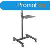 TECHLY Universal Adjustable Trolley for Notebook Projector w