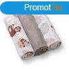 BabyOno textilpelenka sznes 3db szrke 348/10