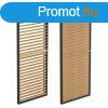 LUXE Lamells oldalpanel (R) 123x218cm 4 m-ig fa