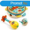 Jtkhangszer kszlet - Tambourine, maracas, castanet