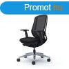 Okamura Sylphy prmium ergonomikus irodai szk - fekete vz,