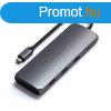 Satechi USB-C Hybrid Multiport Adapter Space Grey