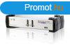 ATEN CS1742 2-Port USB VGA Dual Display/Audio KVMP Switch