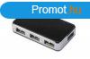 Digitus USB 2.0, 4-Port Hub, 4x USB A/F, 1x USB Bmini/F