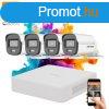 Hikvision ColorVu 4 kamers biztonsgi kamera rendszer 5MP s
