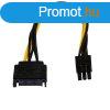 Akyga AK-CA-30 SATA to PCI-Express 6-pin Adapter
