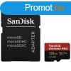 Sandisk 128GB microSDXC Extreme Pro Class 10 UHS-I A2 C10 V3