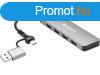 Sandberg 4-portos USB3.0 HUB Silver