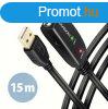 AXAGON ADR-215 USB Repeater Cabel 15m Black