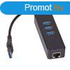 Akyga AK-AD-32 USB3.0 3-port + Ethernet Hub