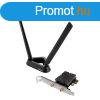Asus PCE-BE92BT WiFi 7 PCI-E Adapter with 2 external antenna