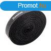 Baseus Rainbow Circle tpzras kbelrendez szalag 3m Black