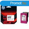 HP F6V24AE (652) Color tintapatron