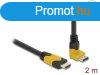 DeLock High Speed HDMI cable male straight to male 90 upwar