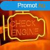3D velt &#039;CHECK ENGINE&#039; LED Neon Tbla