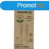 Swissten Data kbel USB-C / USB-C 1.2 m, fehr