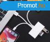 Multifunkcionlis krtyaolvas, hromfle USB adatkbellel