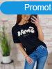 Mints, strasszos, rvid ujj, pamut pol M-L,L-XL