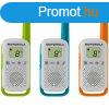 Motorola Talkabout T42 Triple Walkie-Talkie (3 Pcs) Blue/Ora