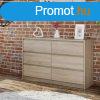 Odell K120 2X3 komd, 120x73,5x40 cm, sonoma