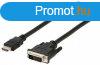 Nagy Sebessg Hdmi Kbel HDMI Csatlakoz - DVI-D 24+1p Ts 