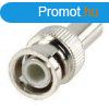 Csatlakoz BNC 7.0 mm Dugasz Fm Ezst